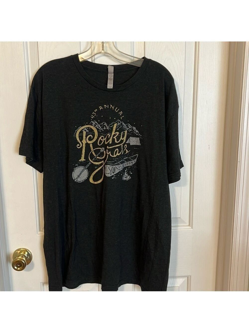 Rocky Grass 2015  concert t-shirt. Size XXL.  Preowned, good condition.